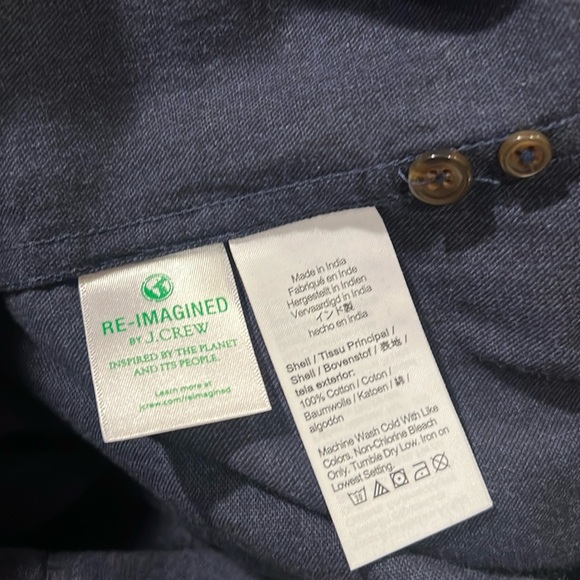 J. Crew Slim Brushed Twill Button Down Shirt, M - Picture 6 of 8